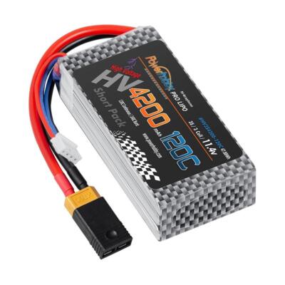 Powerhobby 3s 11.4V 4200mah 120c Graphne + HV Lipo Battery w XT60 plug