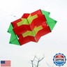 Hengda Kite-New Version 42 Inch So Beautiful 3D Lotus Flower Kite for Kids and Adults Easy to Carry with Flying Line