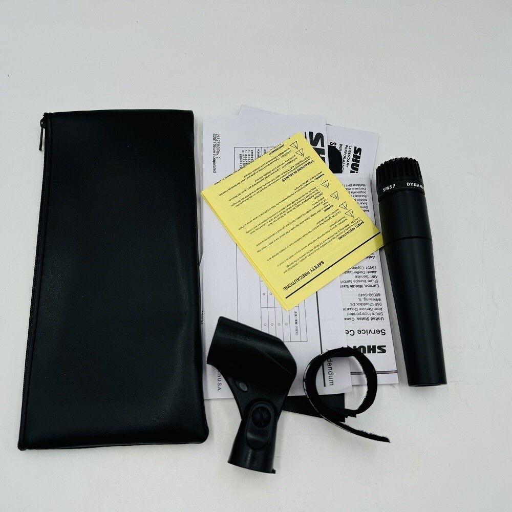 SM57-LC Cardioid Wired Dynamic Instrument Microphone 2023  New In Box Free Ship