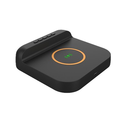 Multi-Function Modern Digital LED Desk Alarm Clock Thermometer Wireless Charger