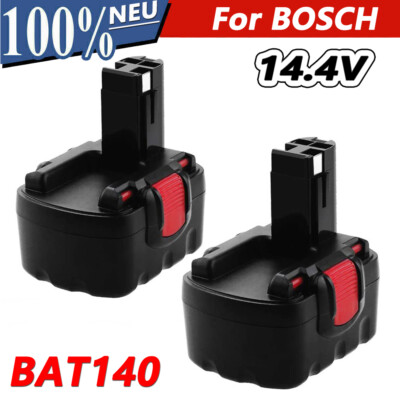 2X 14.4V Battery for Bosch BAT038 BAT040 BAT041 BAT140 BAT159 1661 22614 13614