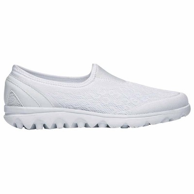 

Propet Travelactiv Slip On Walking Womens White Sneakers Повседневная обувь W5104-W, Белый, Propet Travelactiv Slip On Walking