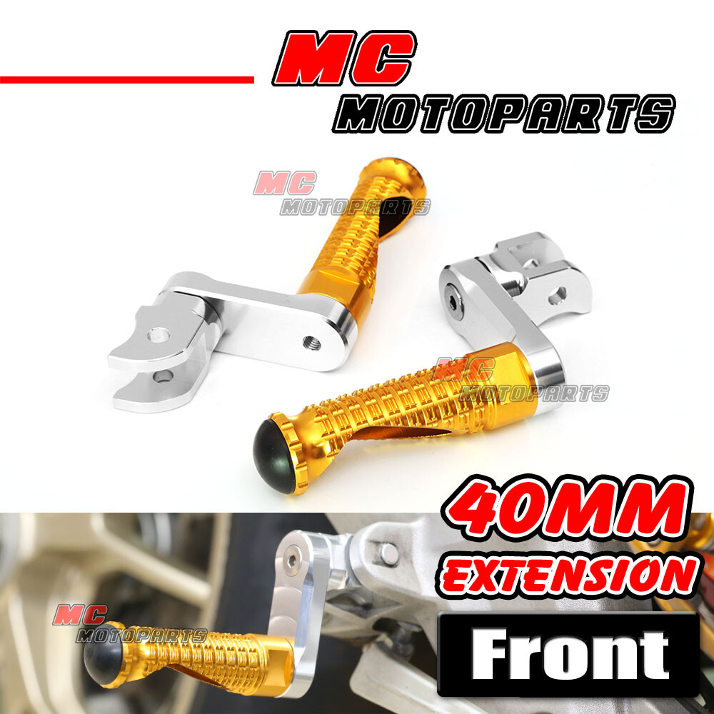 MPRO 40mm Lowering Rider Foot Pegs For Kawasaki Ninja 1000 SX 1213の