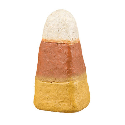 Darice Fall Decor - Paper Mache Candy Corn 4.5''
