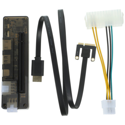  Graphics Card Adapter External Laptop Dock Docking Station Pci-e Expansion