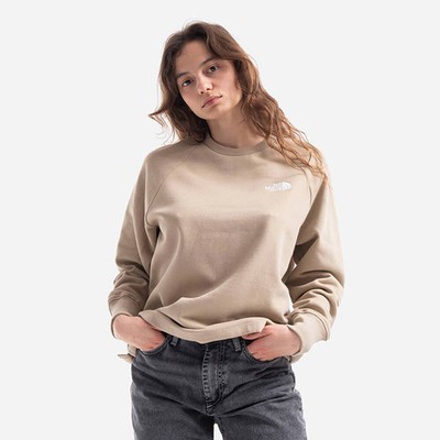 The North Face Wmns Oversized Crewneck Women песочный