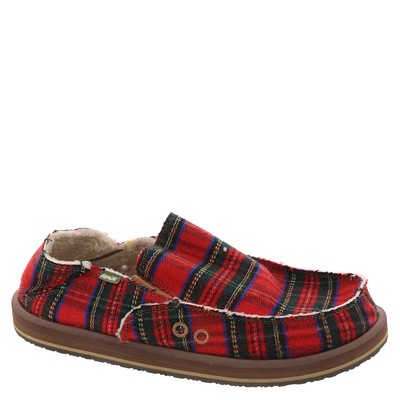 

Мужские слипоны Sanuk Vagabond ST в клетку Chill, Red plaid