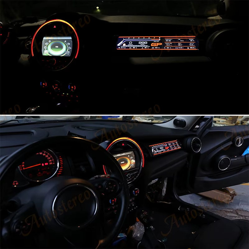 Passenger LCD Display For Mini F55 F56 F57 2015-2021 Dashboard Co Driver Digital