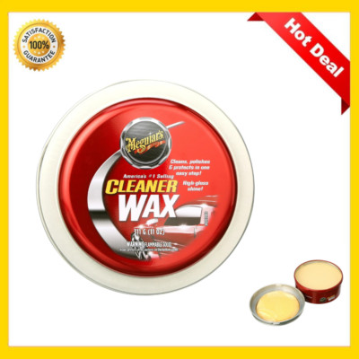 Cleaner Wax - Paste Wax Cleans, Shines and Protects in One Easy Step - 11 Oz.