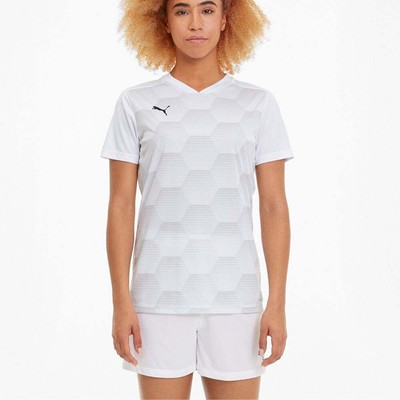 

Женское джерси Puma Teamfinal 21 Graphic V-образным вырезом с коротким рукавом, белое 704368-04, Белый, Puma Teamfinal 21 Graphic V Neck Short Sleeve Jersey