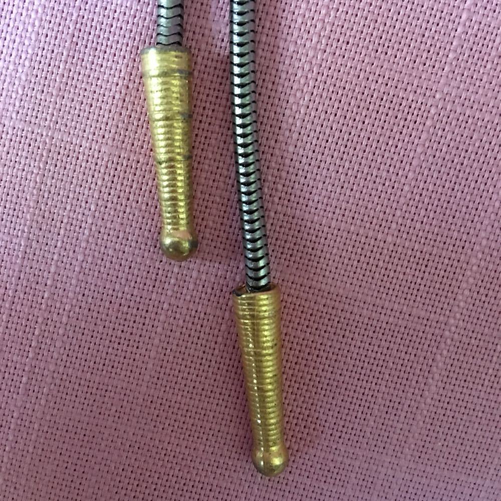 Southwestern Bolo Style Stone Brooch