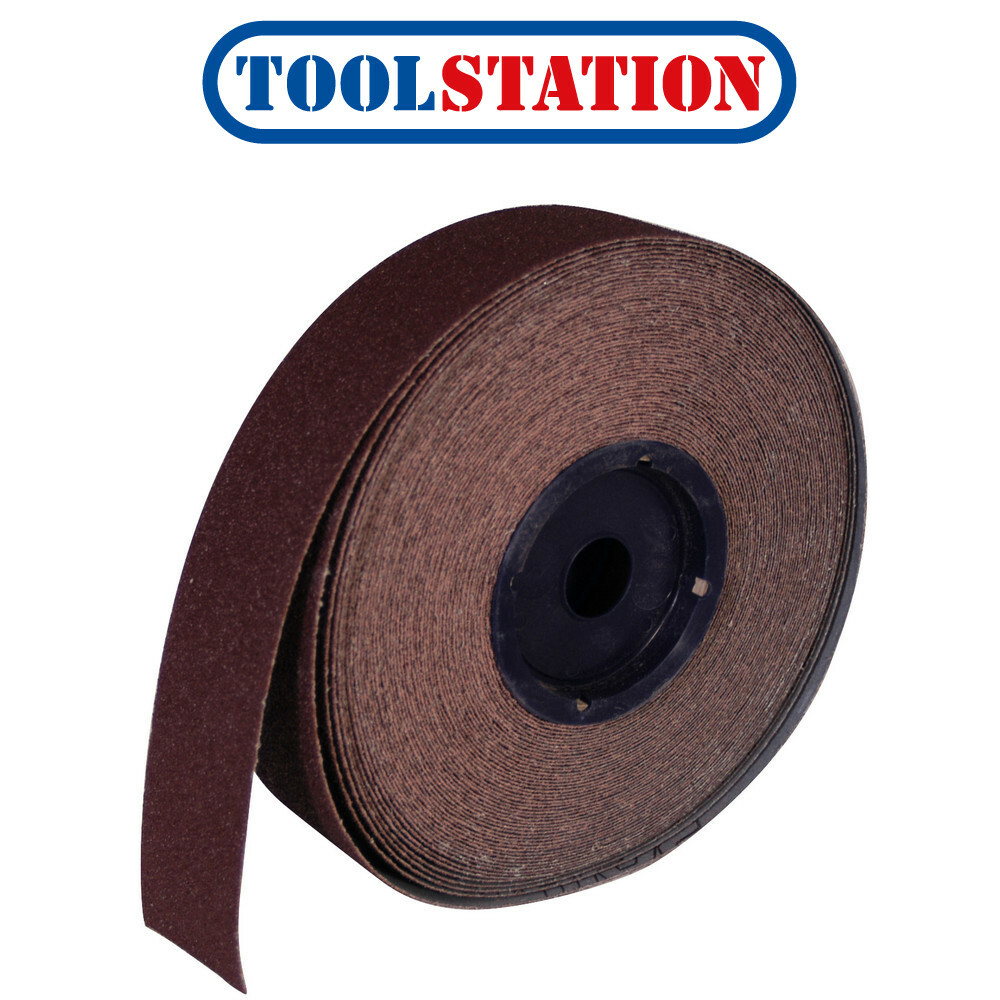 Emery Cloth Roll 25mm x 50m 80 Grit 5039197054980 eBay