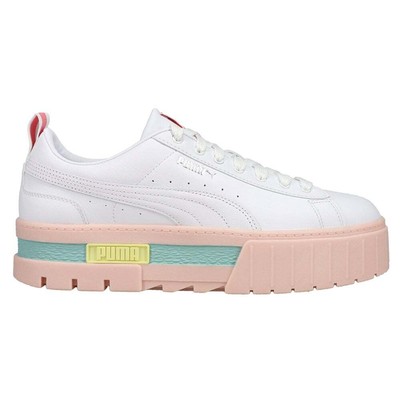

Женские кроссовки Puma Mayze Pop Platform размера 10,5 м Повседневная обувь 381889-01, Белый, Puma Mayze Pop Platform
