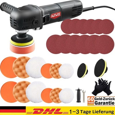 Mini Poliermaschine Autopolierer Poliergerät Schleifmaschine 75/100mm Polierpads