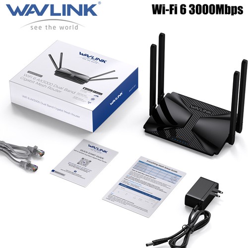 WAVLINK Wireless Router Gaming Router WIFI6 5G WIFI Extender Repeater Mesh WIFI