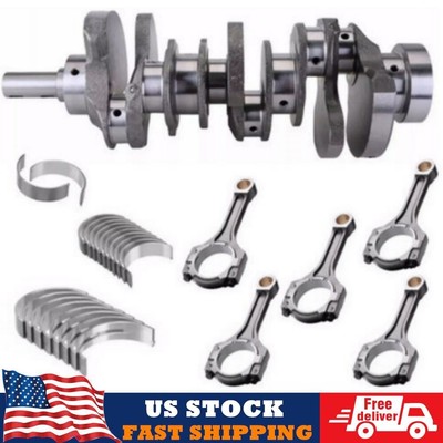 Engine Rebuild Crankshaft Rods w/ Bearing Kit For HYUNDAI Santa Fe KIA G6DH 3.3L