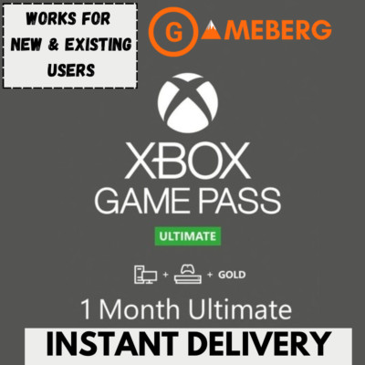 Xbox Game Pass Ultimate 1 Month Live Gold Membership (USA) XGPU 1 Month