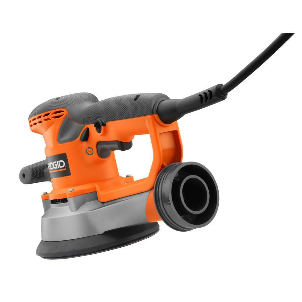RIDGID 6 in. Variable-Speed Dual Random Orbital Sander with Airguard Technology