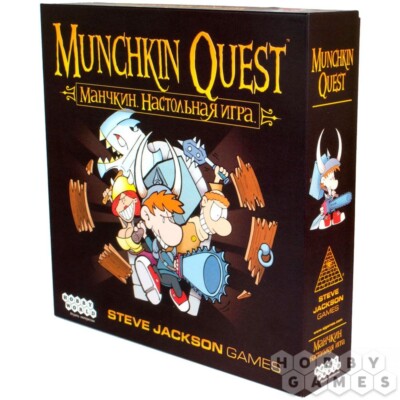 Манчкин Квест /Munchkin Quest/ Family Board Game In Russian