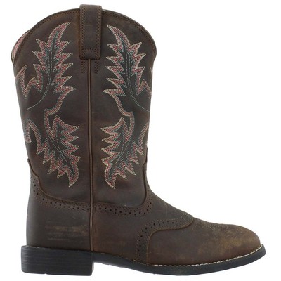 

Женские повседневные ботинки Ariat Heritage Stockman Round Toe Cowboy Размер 6,5 B 1000160, Коричневый, Ariat Heritage Stockman Round Toe Cowboy