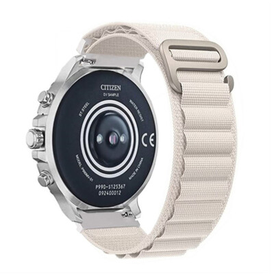 20mm 22mm Nylon Alpine Loop Bracelet Watch Band Strap Fr Citizen Eco-Drive Watch