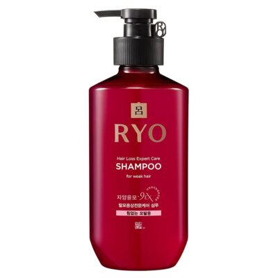 Ryo Anti Hair Loss Expert Care Shampoo for Thin Weak Hair, 400ml