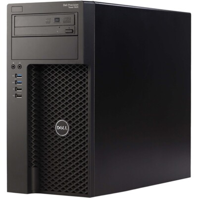 Dell Desktop Computer PC Tower 16GB RAM 250GB HDD Windows 10 Wi-Fi DVD
