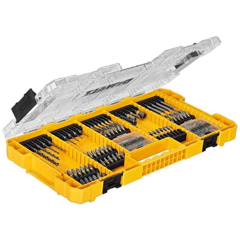 Dewalt Screw Driving Set Maxfit 120 Piece Driver Impact Drill Bit Tip Ready Case