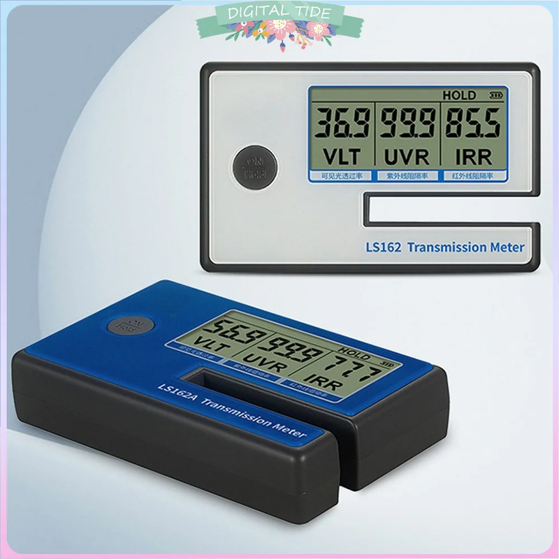 Tint Meter Solar Film Tester LS162A UV 365nm and IR 1400nm VLT Simple Operation