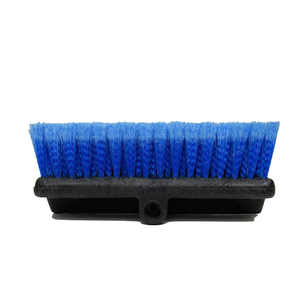 10 Inch Quad Car Wash Brush Head Super Soft Heavy Duty Bristle Clean