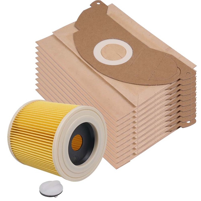 Staubsaugerbeutel Filter FÃ¼R KÃRcher 6.904-322.0 Mv2 Wd2 A2003 A2004 Kompatibel