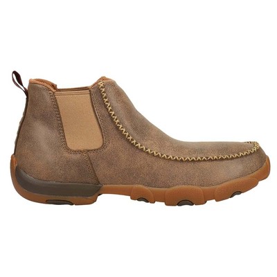 

Мужские коричневые повседневные ботинки Twisted X Driving Moccasin Chelsea MDMG002, Коричневый, Twisted X Driving Moccasin Chelsea