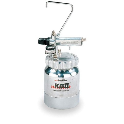 DEVILBISS KB-555 Cup,Pressure,2 Qt 4TH11