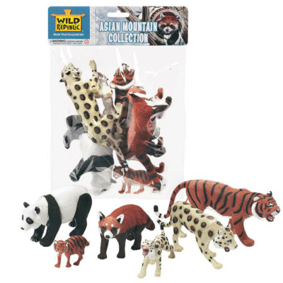Wild Republicオーストラリアの動物ぬいぐるみ6体セット Wild Republic Asian Animals - 6 Different Wildlife Figurines