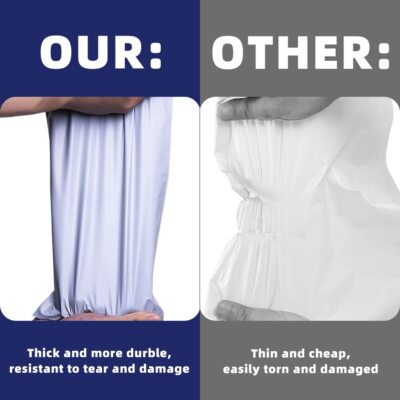 Poly Mailers Shipping Envelopes Strong Adhesive Sealing Waterproof and Tear-r...