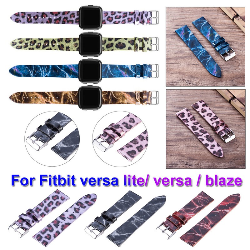 leopard print fitbit blaze band