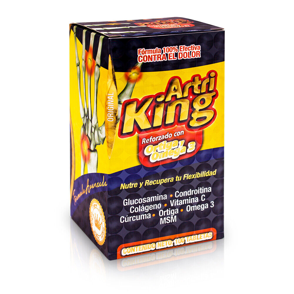 Artri King con ortiga y omega 3 100%Orig /1 Artriking ortiga Artri King