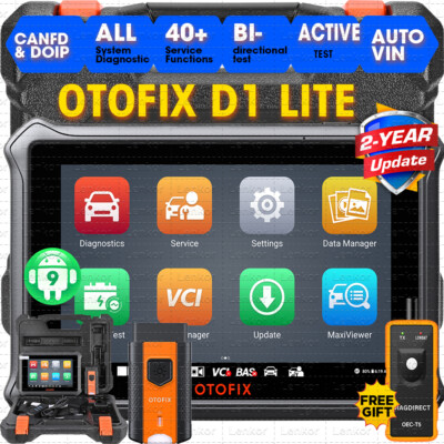 2024 OTOFIX D1 Lite Bidirectional Full System Car Diagnostic Scanner Tool Coding