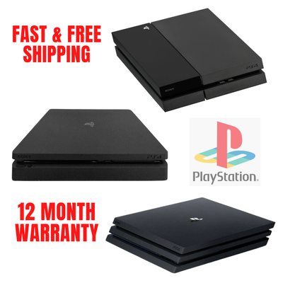 Sony Playstation 4 Pro / Slim Console ONLY - GET FAST! Black/White/1TB/500gb PS4