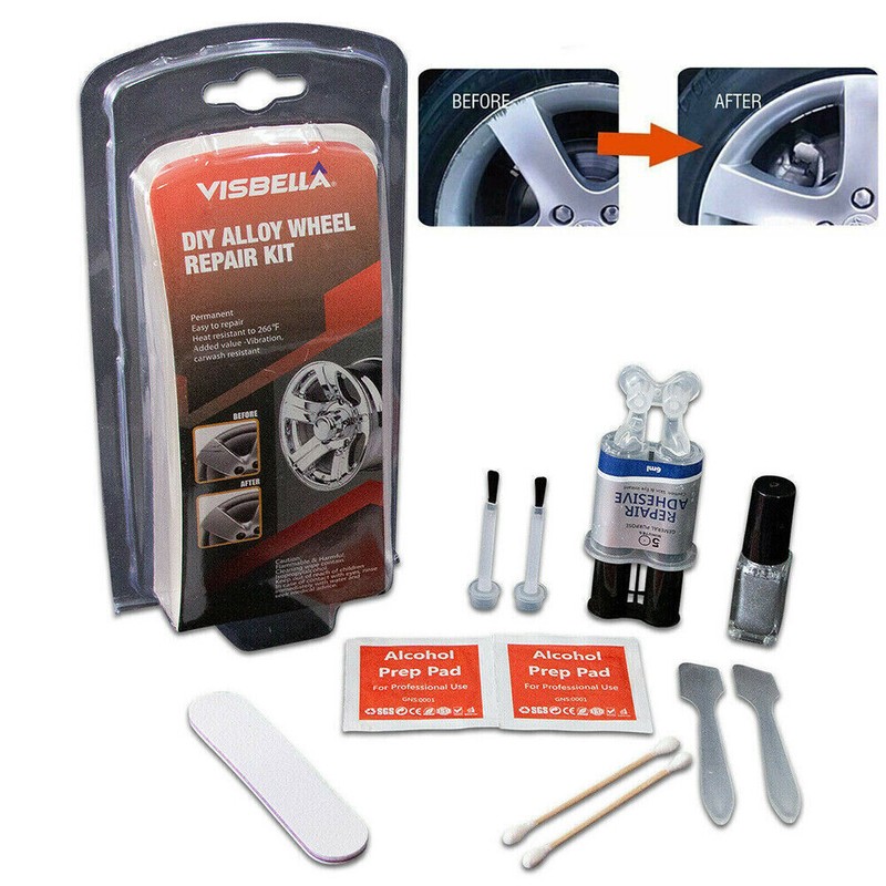 DIY Car Auto Rim Dent Scratch Alloy Wheel Repair Adhesive