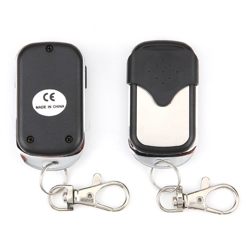 2 Stk Funk Alarmanlage Handsender Garagentor 433,92 MHz Fernbedienung