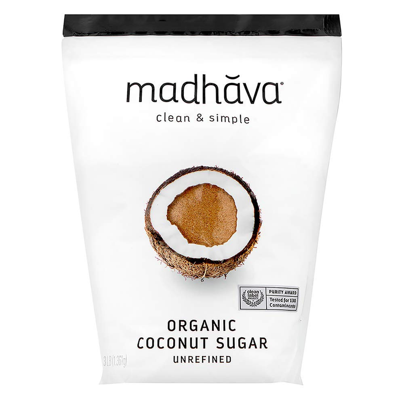 Organic Coconut Sugar 3 Lb. Bag (Pack of 1), Natural Sweeten