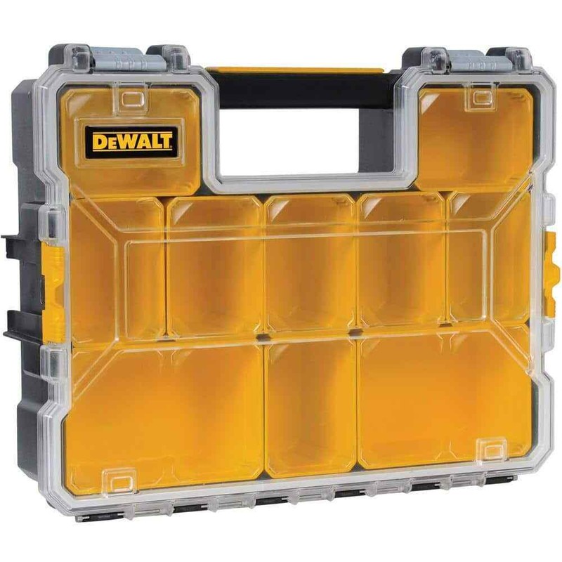 Dewalt Small Parts Organizer Deep 10 Compartment Tough System Packout Tool Case