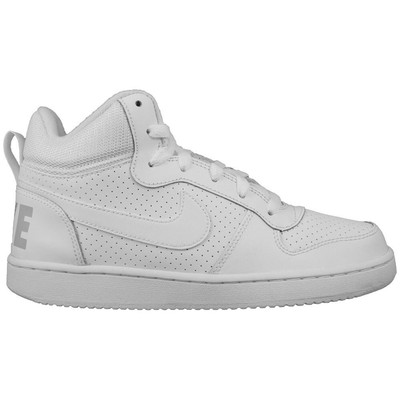 Scarpe universali Bambini Nike Court Borough Mid GS 839977100 Bianco