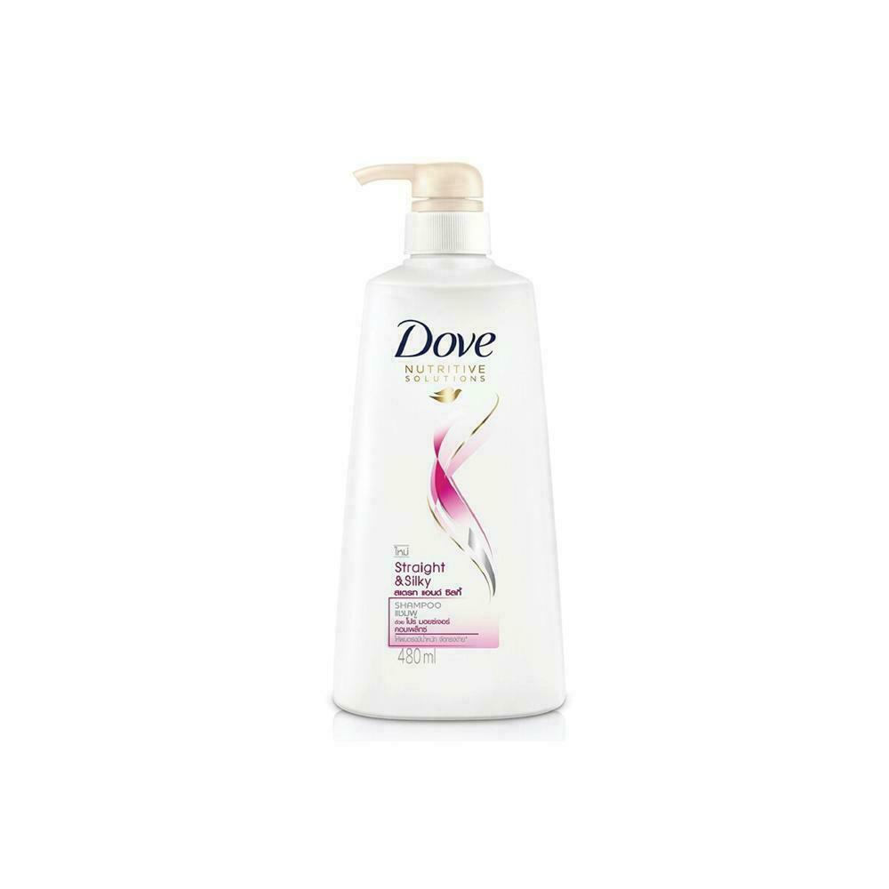 Dove Nutritive Solutions Straight and Silky Shampoo 480 ml Reduce frizz
