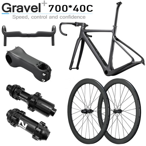 Paire de roues ICAN 700C G25 Carbon Gravel – ICAN Cycling