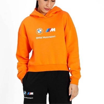 

Puma Bmw Mms Ess Logo Pullover Hoodie Womens Orange Casual Athletic Outerwear 53, Оранжевый, Puma Bmw Mms Ess Logo Pullover Hoodie