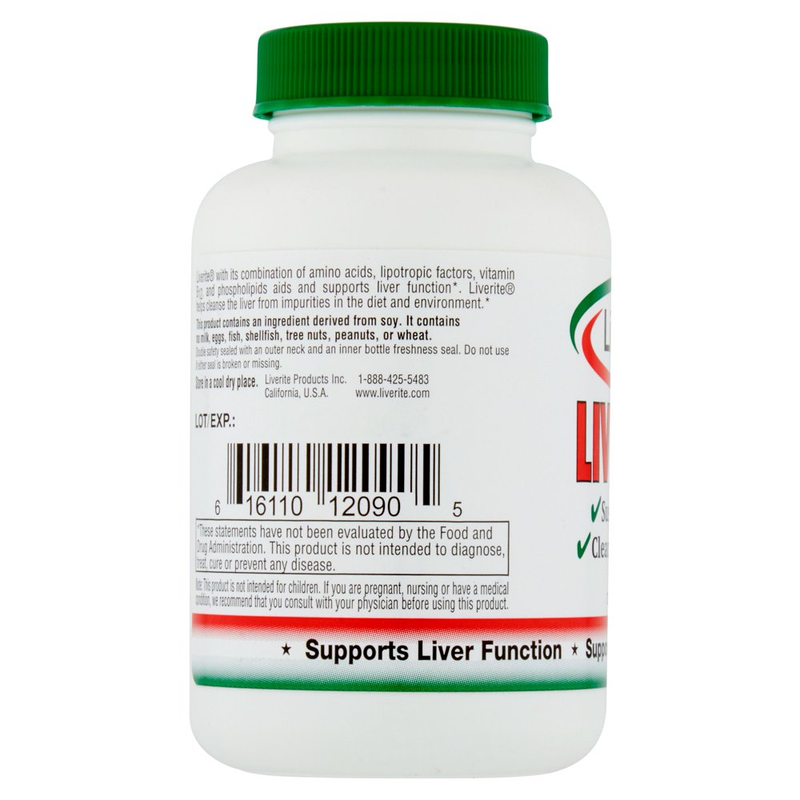 Liverite Liver Aid Value Size Tablets, 90 Count View 6