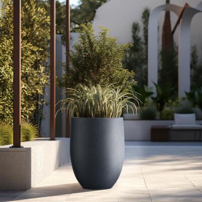 H&amp;O.cp Plants pot TYPE-001：M（口径φ14cm） H&O.cp Plants pot TYPE-001：S（口径φ12cm） | outdoor MIL's