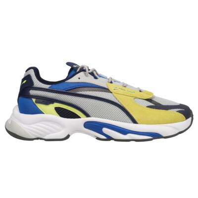 

Кроссовки Puma RsConnect Lazer Mens Size 14 M Повседневная обувь 375152-04, Синий, Puma RsConnect Lazer